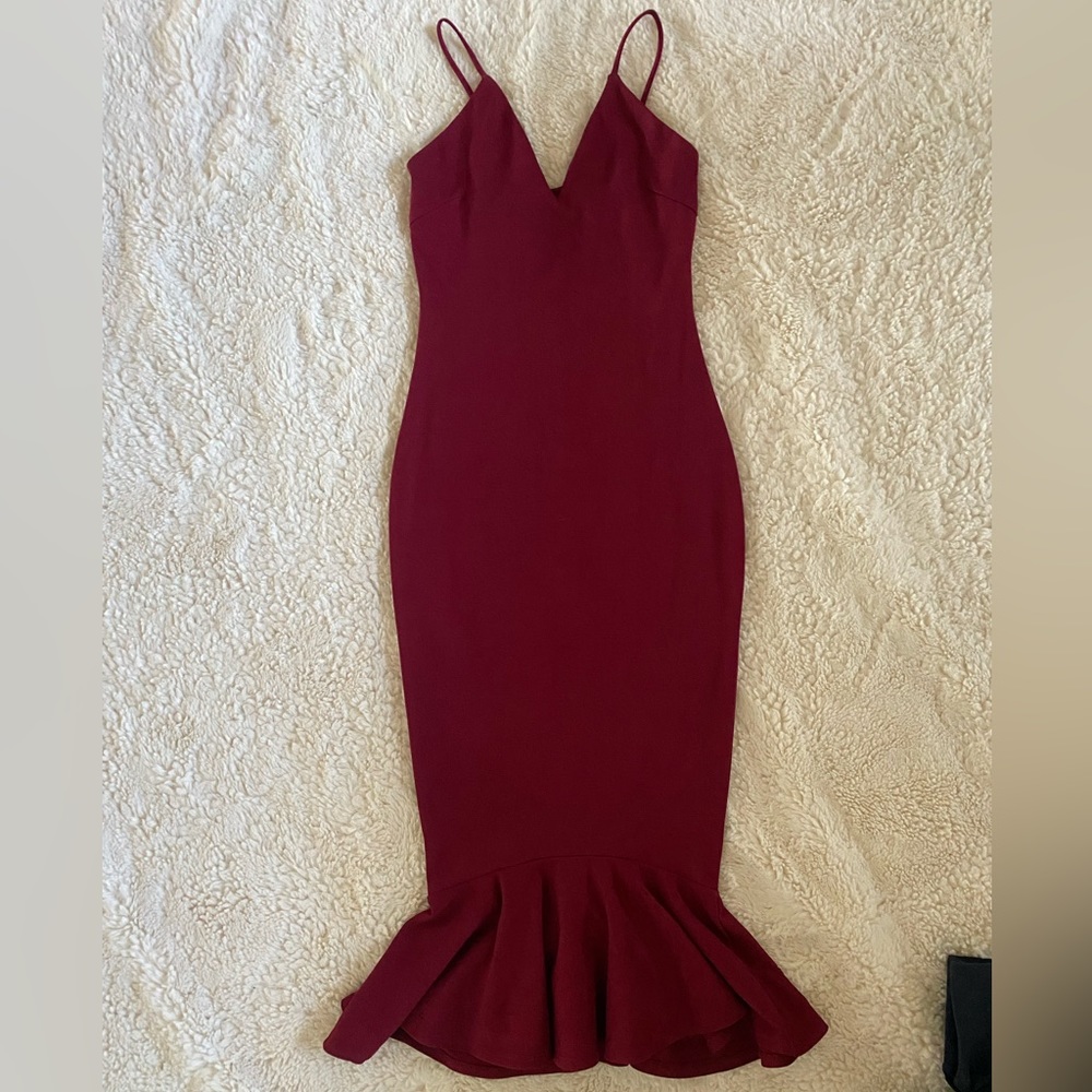 Peplum dress, extremely flattering,